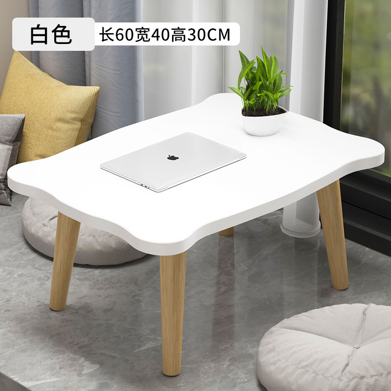 小さなテーブル、ベッド、寝室、カーペット、出窓、小さなローテーブル、畳、小さなコーヒーテーブル、インターネット有名人の小さな本机、家庭用|undefined