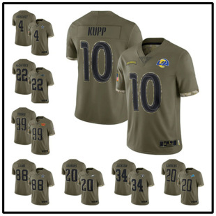Foreign Trade New 2022 Football Jersey Short-sleeved Jersey Salute Army Green Men's T-shirt Casual Sports Top