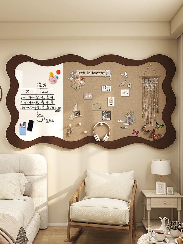 Felt Board Photo Wall Background Board Whiteboard Wall Sticker Magnetic Blackboard Home Combination Photo Frame Interesting Wall Decoration Felt Board Photo Wall Background Board Whiteboard Wall Sticker Magnetic Blackboard Home Combination Photo Frame Interesting Wall Decoration