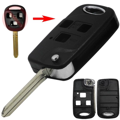 folding remote key modification | Car Keys