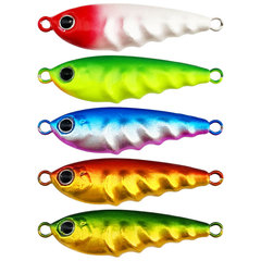 Lure iron plate multi-color long-range casting lead fish 10g-60g freshwater sea fishing three-rod hook bait simulation fake lure wholesale