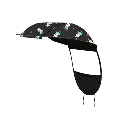 umbrella canopy with black – Elektromobil üçün ön şüşə çətiri (günlük)