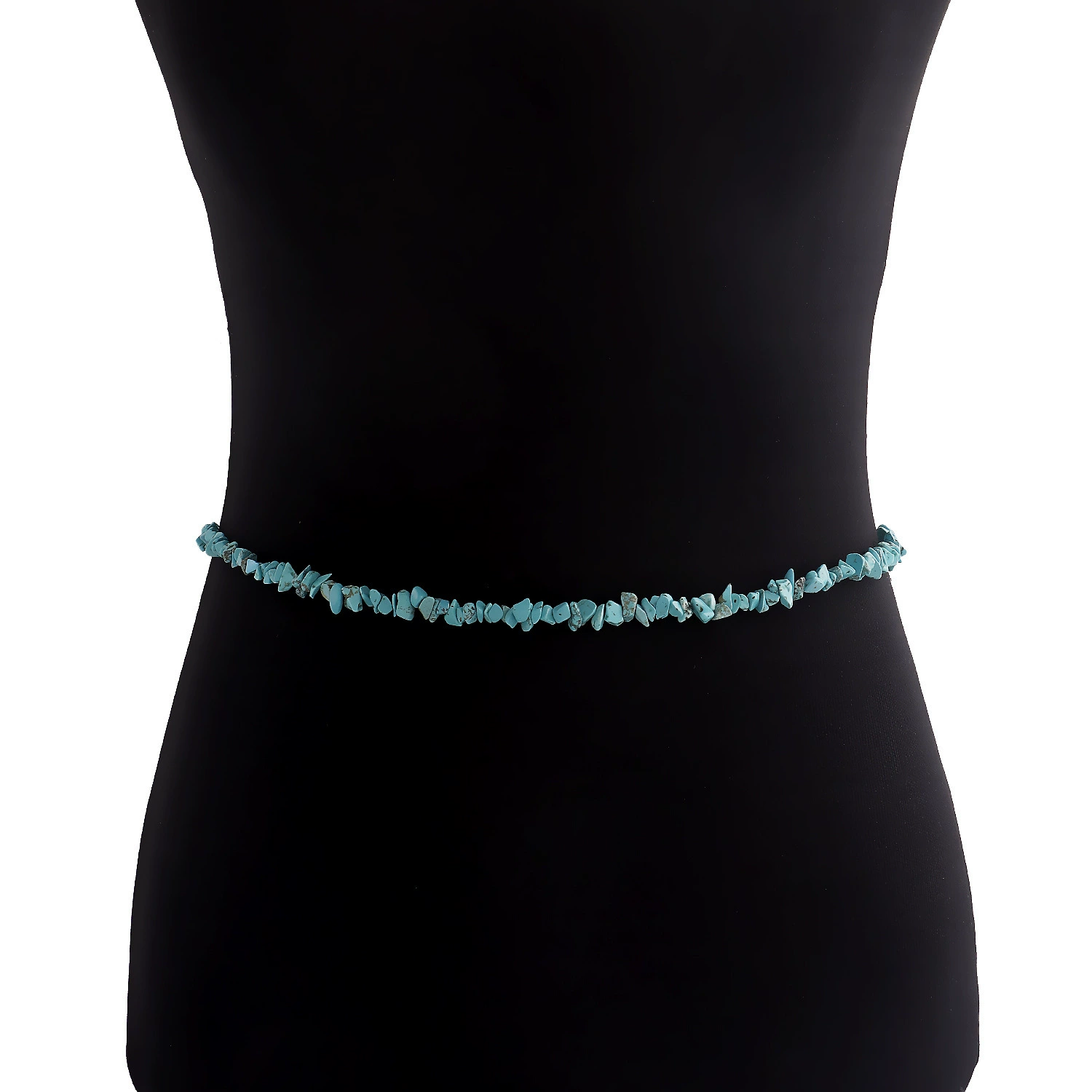 Accessory, natural water, crystal, fashionable chain hip-hop style, European style, boho style