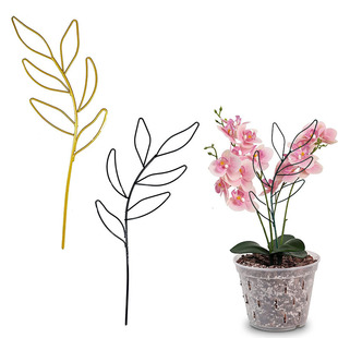 Cross-border New Creative Leaf Plant Support Green Plant Climbing Frame Mountain Turtle Climbing Frame Gardening Support Frame