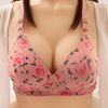 Comfortable wireless bra, underwear, thin push up bra, plus size