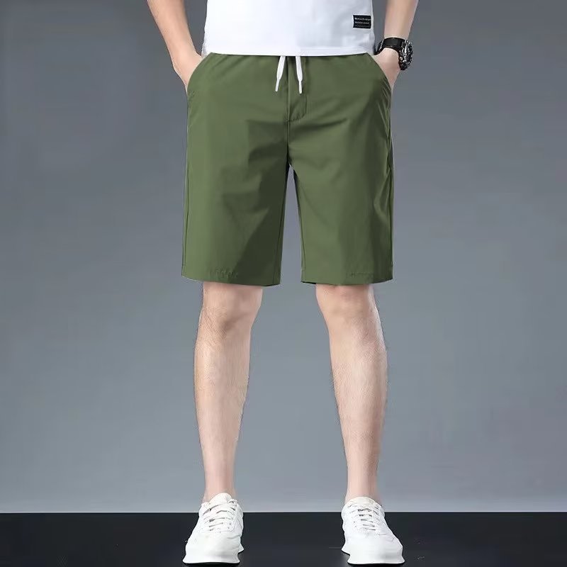 24 colores personalizados logotipo japonés pantalones cortos para hombres de verano delgados deportivos casuales sueltos ventilados para hombres