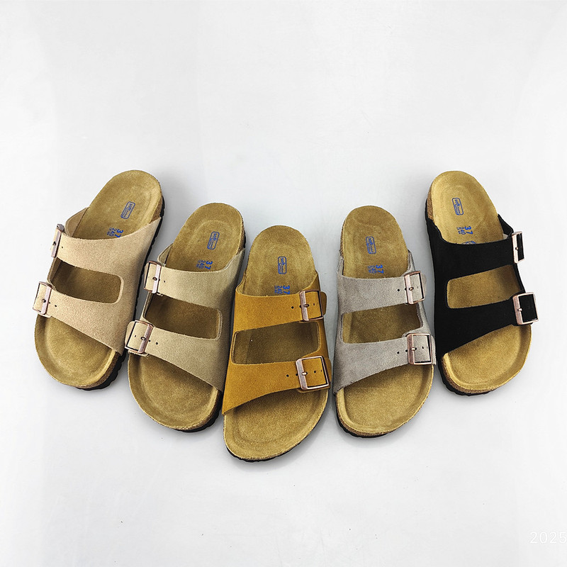 Dongwu Outdoor Shoe Factory Slip-On Outdoor Sandals Beach Shoes Couple's Shoes Men's Shoes Women's Shoes Genuine Leather Slippers Summer Casual