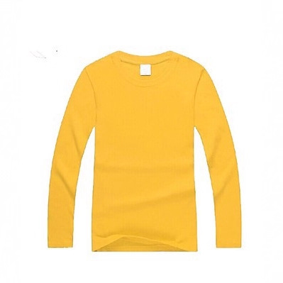 t恤男女长袖纯棉圆领宽松便宜纯白T恤文化衫广告衫批发