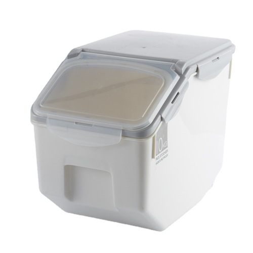 Storage bin for rice, with pest and moisture-proof sealing, thickened rice jar box, household rice and flour storage container, rice storage box