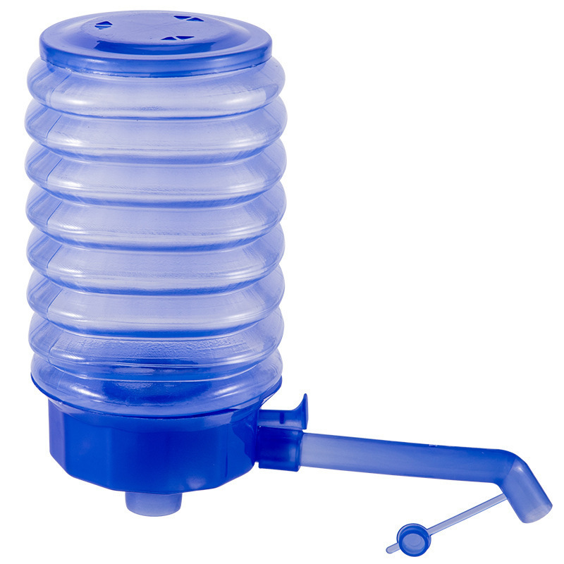 Bomba de agua de ayuda de agua, bomba de presión manual, agua embotellada, dispensador de agua, bomba de agua, carcasa blanda gruesa, tubo de montaje de bolsa independiente