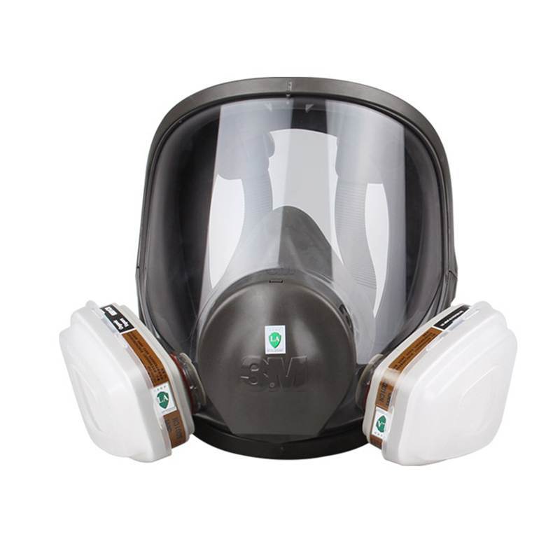 3M6800防毒面具喷漆防护全面罩专用防化工气体异味甲醛防粉尘工业
