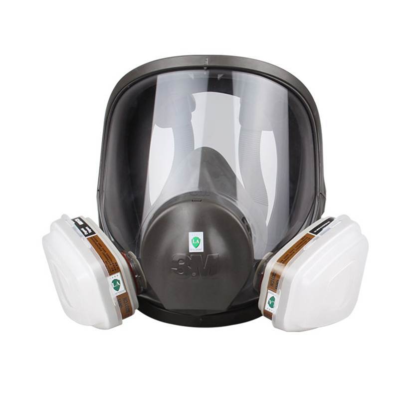 3M6800 máscara de gas protección de pintura en aerosol máscara completa especial anti-químico gas olor formaldehído anti-polvo industria