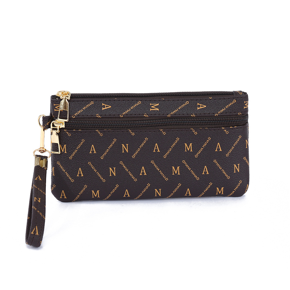 블랙 커피 컬러 문자 A 인쇄 [스타일 1]