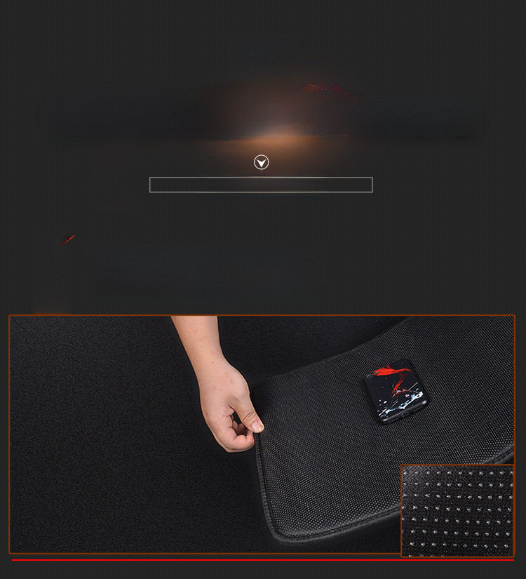 Cross-border square heating small square cushion car seat cushion single seat wholesale winter seat cushion interior accessories jewelry heating pad