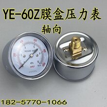 ����YE-60ZĤ��ѹ������ո�ѹú����΢ѹˮ��5 10 20KPA ����1/4