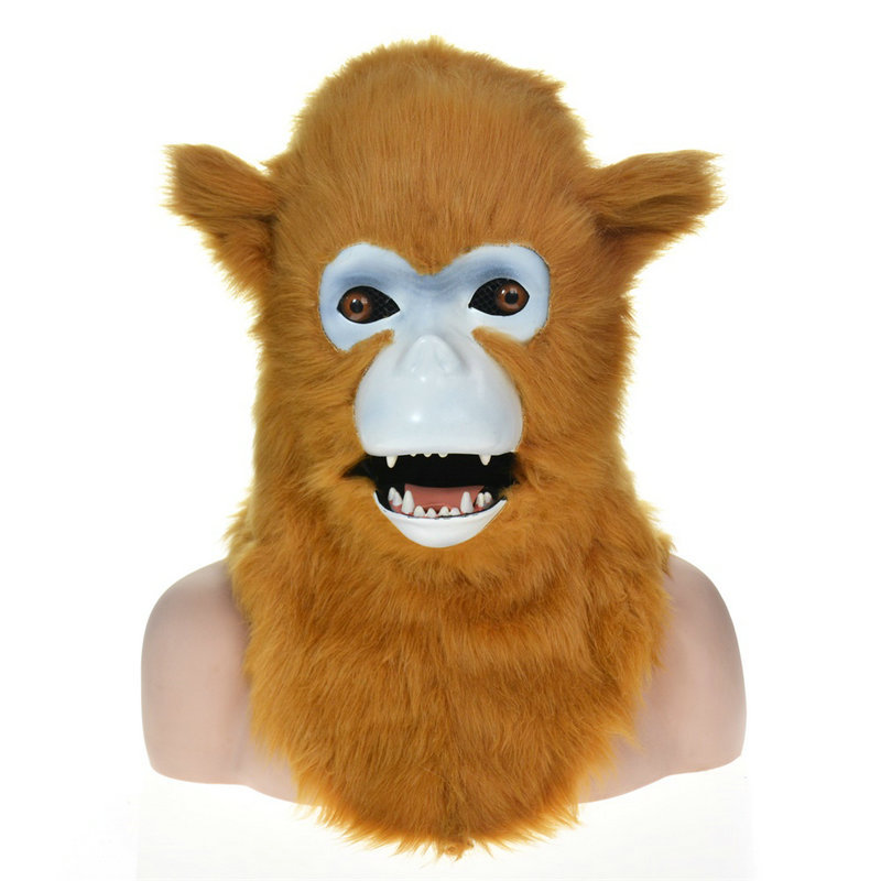 Máscara de cabeza de animal de cara completa Lobo Oso conejo León leopardo fotografía bola rendimiento máscara de película fabricante