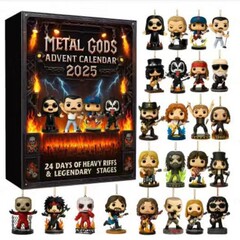 GF跨境MetalGods RockLegend Advent Calendar2025摇滚传奇降临节