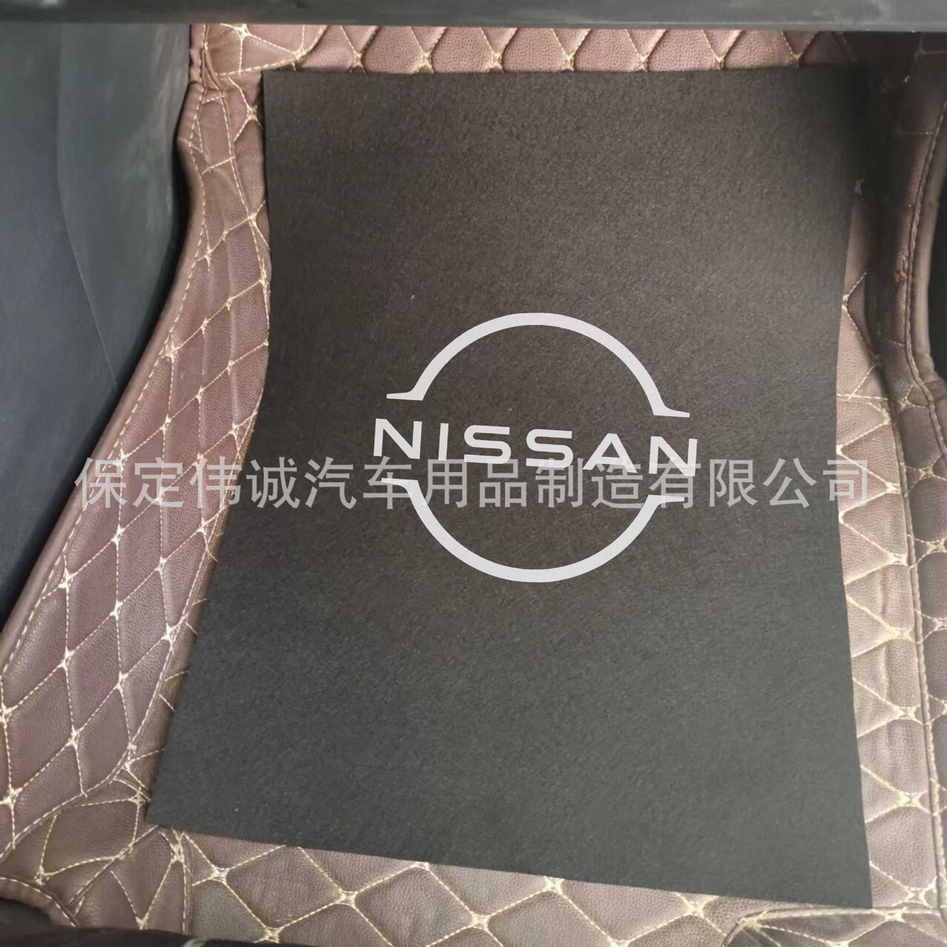 10pcs 여분의 두꺼운 검정색 닛산 로고, 재사용 가능