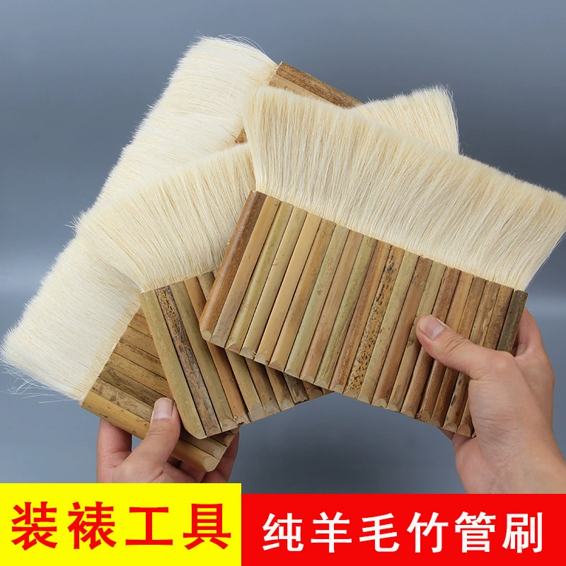 Монтажные инструменты ручной работы, зашифрованная щетка из чистой шерсти, щетка для пасты, профессиональная каллиграфия и живопись, 28 рядных щеток