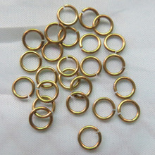 厂家纯铜环1.0 线铜圈开口圈 单圈 线割平口圈 DIY饰品配件批发