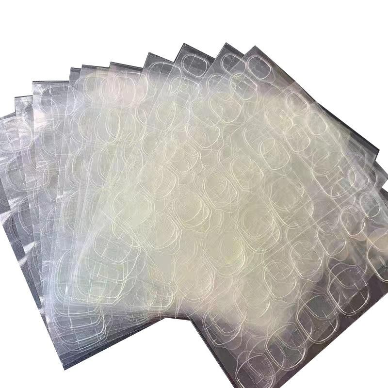 Upgraded Jelly Glue Manicure Stickers Super Sticky Fake Nails Double-Sided Wearable Nail Stickers Glue Long-Lasting and Removable