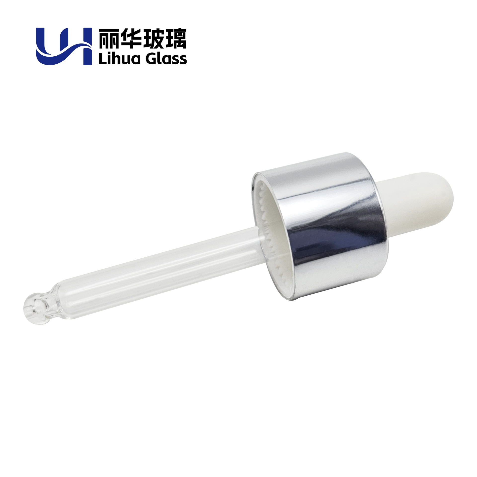 现货圆弯玻璃滴管批发无刻度试管化妆品精油瓶硅胶滴管多规格