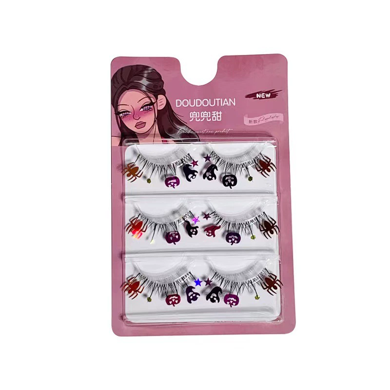 兜兜甜 Transparent false eyelashes, halloween, cosplay