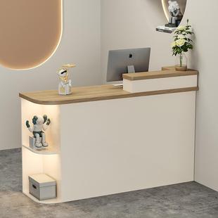Cashier Casual Modern Clothing Store Small Bar Table Beauty Salon Reception Desk Front Desk Women's Clothing Store Counter