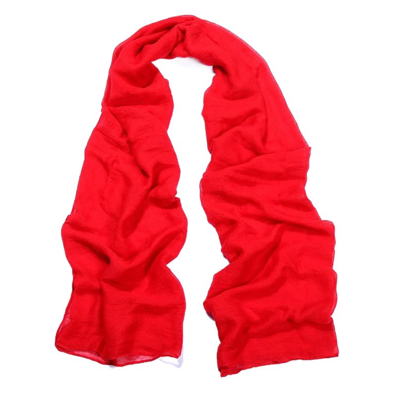 TR специальный хлопковый и льняной шарф конфетного цвета шаль 33 цвета шарф модный подарок монохромный шарф оптом