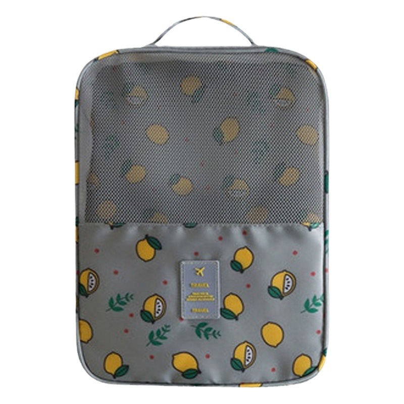 Super gran capacidad puede contener tres pares de zapatos conveniente bolsa de almacenamiento de tela Oxford cubierta impermeable equipaje trolley zapatos de almacenamiento