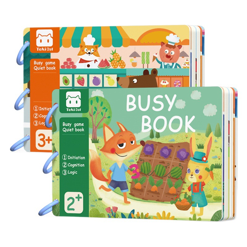 Libro educativo interactivo para niños pequeños