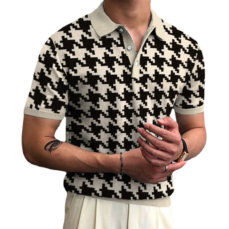 2023 Cross-border New Men's Polo Shirt Color Figure 3D Printed Short-sleeved Men's Spring and Summer Street Lapel T-shirt 2023 Cross-border New Men's Polo Shirt Color Figure 3D Printed Short-sleeved Men's Spring and Summer Street Lapel T-shirt