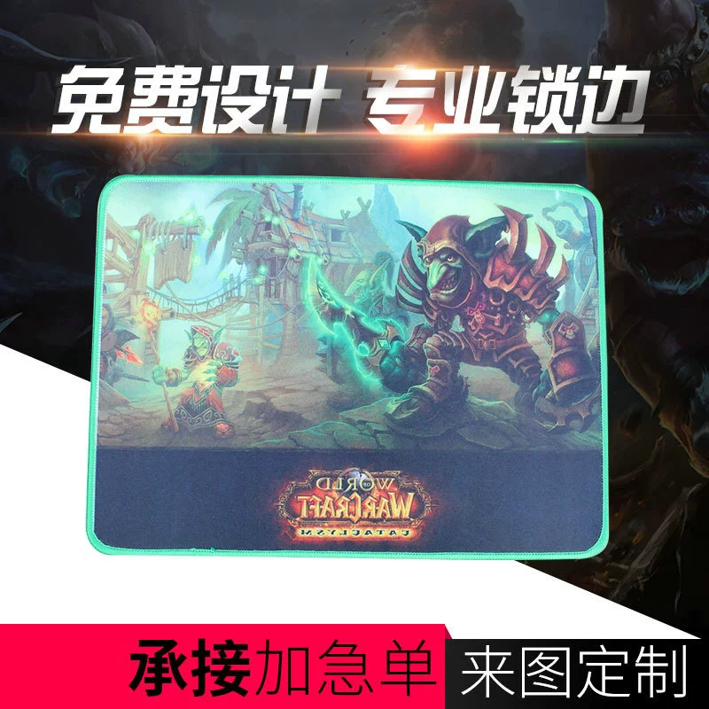 Продукция и продажа коврика для мыши мультфильма ткани коврик для мыши резинового