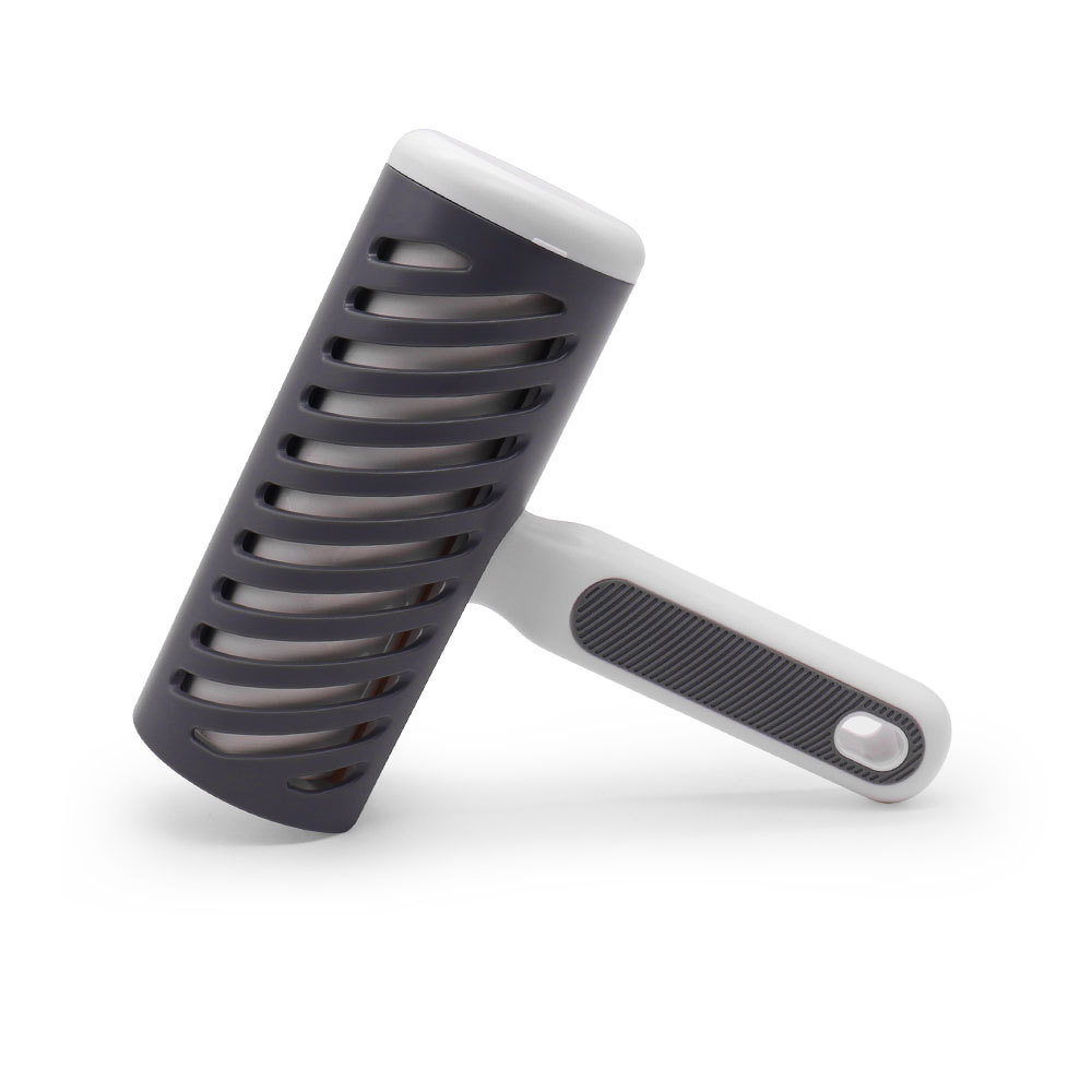 Cepillo para pelo de gato, cepillo removedor de pelo de mascotas, limpiador de pelo de perro, herramienta de aseo para gatos, removedor de pelo por electricidad estática