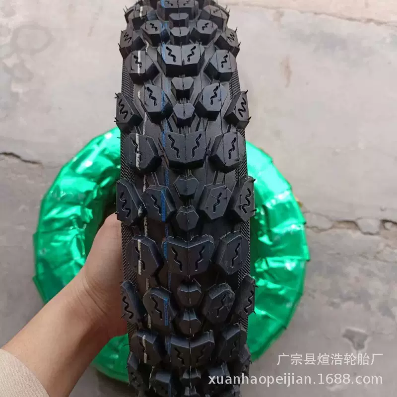 3.00-10防爆胎越野大块花纹  电动车缺气保用轮胎