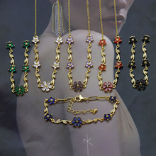 temu�羳���R�d�¿�ֲ���L������仨����ʯ�~�18K�������