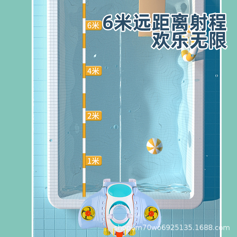 해저 작은 기둥 작은 물총 어린이 프레스 펌프 당김 스프레이 물 총 소년과 소녀 놀이 물 장난감 도매