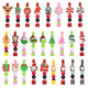 Cross-border New Product Christmas Series Creative Ballpoint Pen Bead Accessories Cartoon Removable Loose Beads Ready for Wholesale