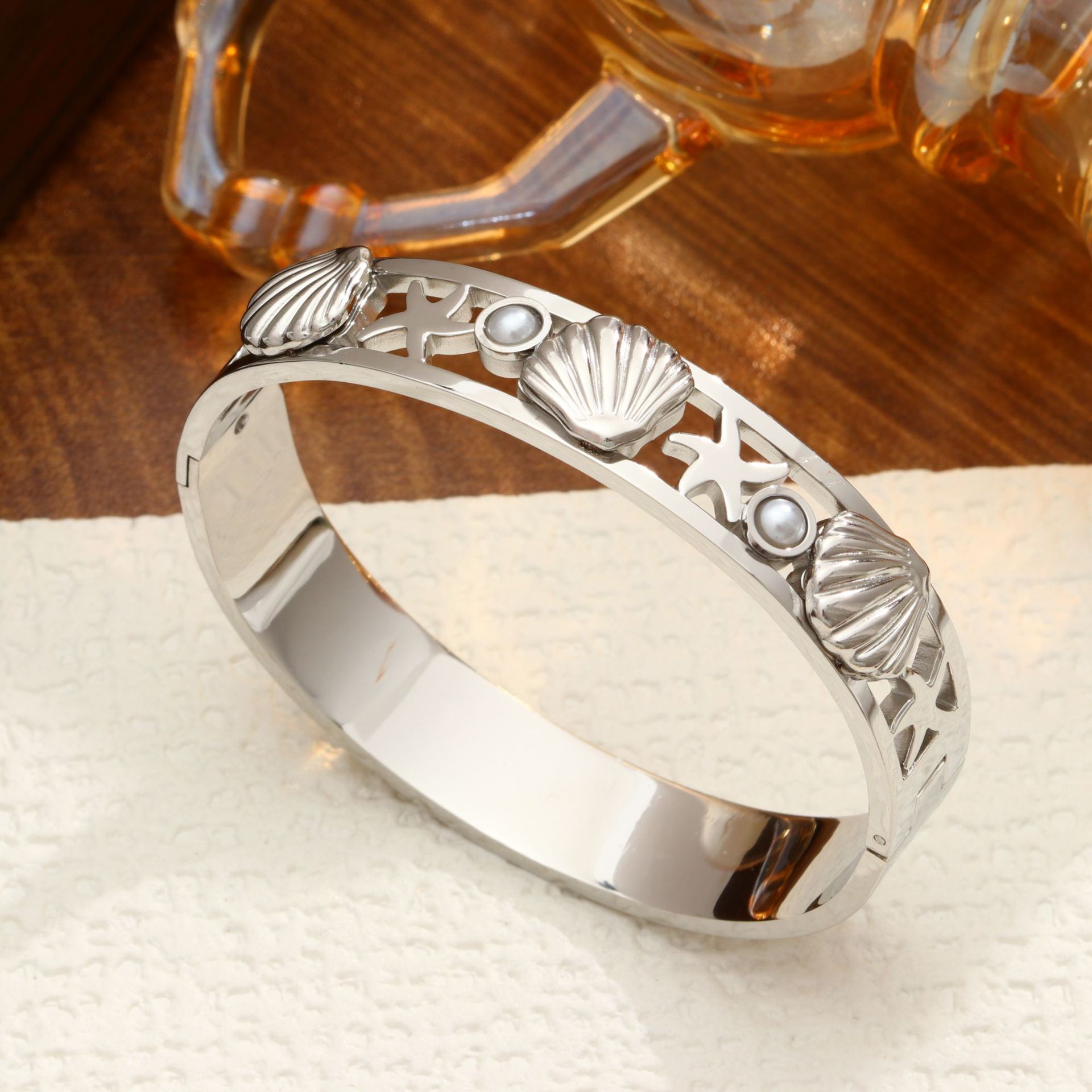 Starfish Shell-Steel Color
