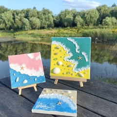 ビーチヒトデシェル DIY テクスチャ絵画材料パッケージ手貼り付け学生チームビルディングウォームアップ活動装飾画