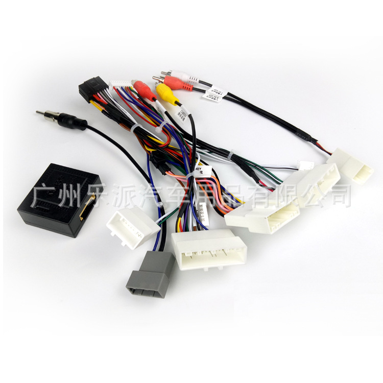 日产中低配大屏机电源线+RZC协议盒-R1