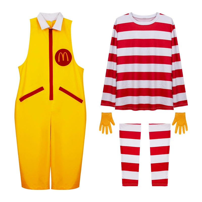 Косплей-сервер McDonald, сервер мш McDonald's дядя COS Cosmake макияж танцы клоун персонаж приветствуем