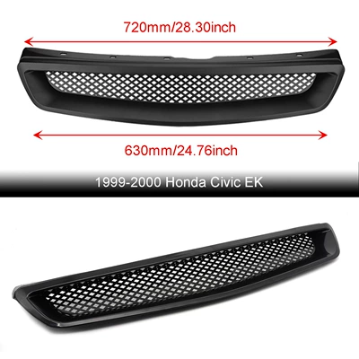 Car Modification Intake Grille Zhongwang - 99-00-black99-00-black