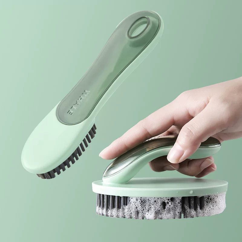 Soft shoe brush for laundry, down jacket