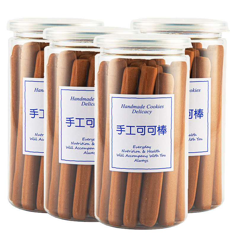 수제 밀크스틱 [코코아맛 4캔/약 24스틱/캔]