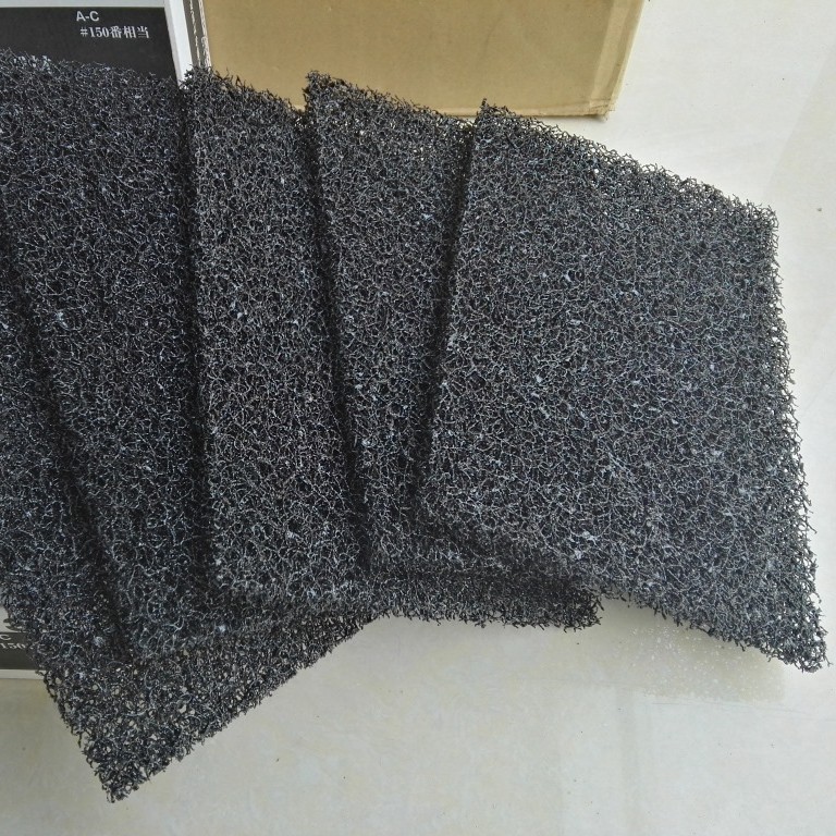 厂家直供日本料3M黑金钢打磨片手擦百洁布片抛光拉丝精磨细料磨具