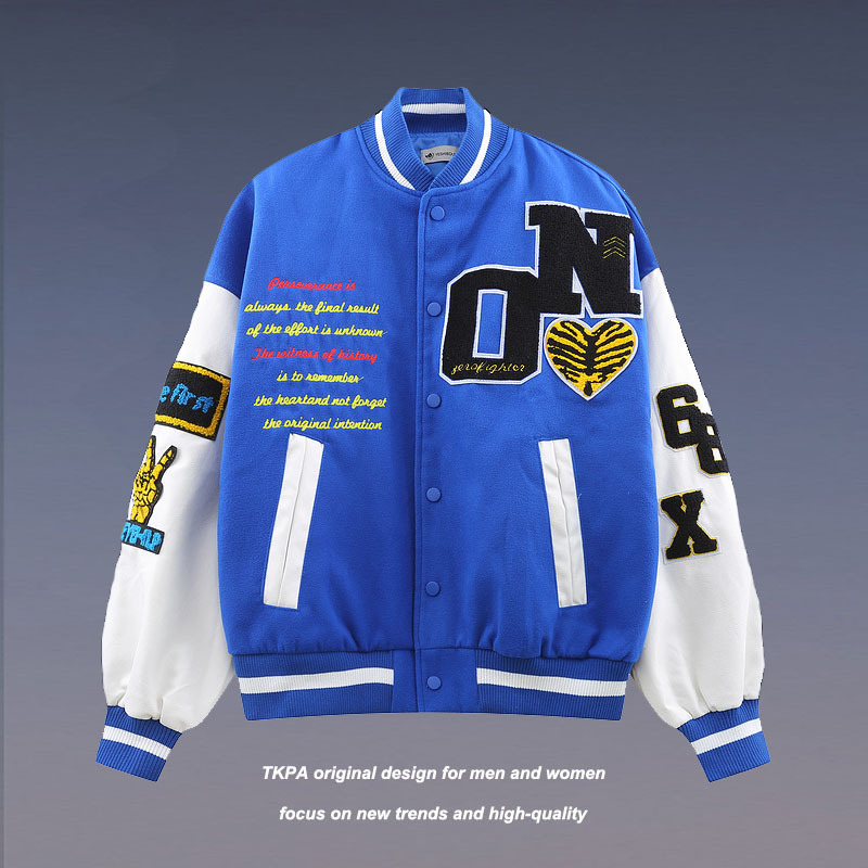 TKPA American baseball uniform jacket me...