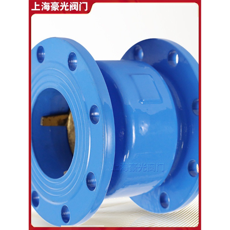 HC41X-16Q法兰消声止回阀球墨铸铁，厂家直发大口径耐腐蚀