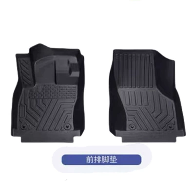 Cross-border TPE car floor mats are fully surrounded by new and old models for special cars. Tailbox mats for left rudder and right rudder are formaldehyde-free (Universal Foot Pad) - main-and-passenger