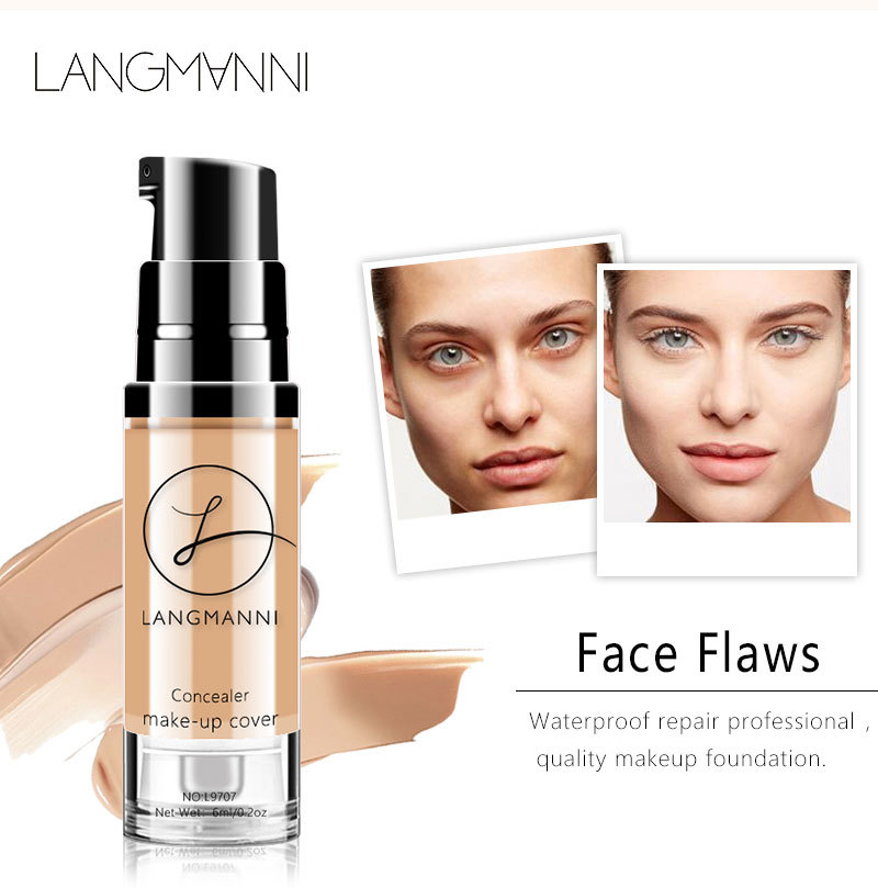 langmanni Foundation Concealer is not easy to smudge and BB cream is available in 6 colors undefined